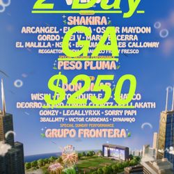 Sueños Music Festival 2025 2- Day Wristbands