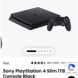 Ps4 Slim 1tb