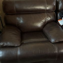 Leather Love chair Recliner