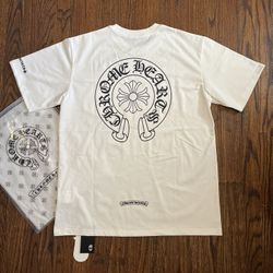 Chrome Hearts Horse Shoe Logo Pocket T-Shirt