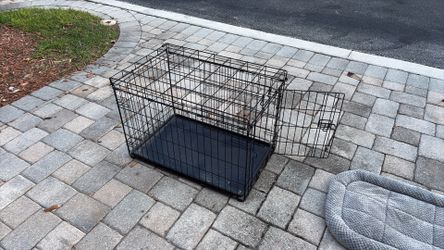 Dog Cage with Mat