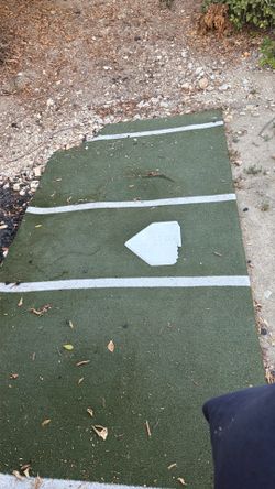 Turf batters box