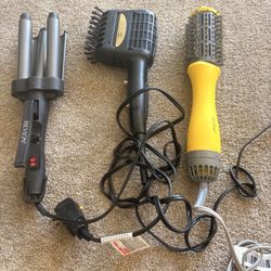 dry bar brush,  revlon, connair blow out brush