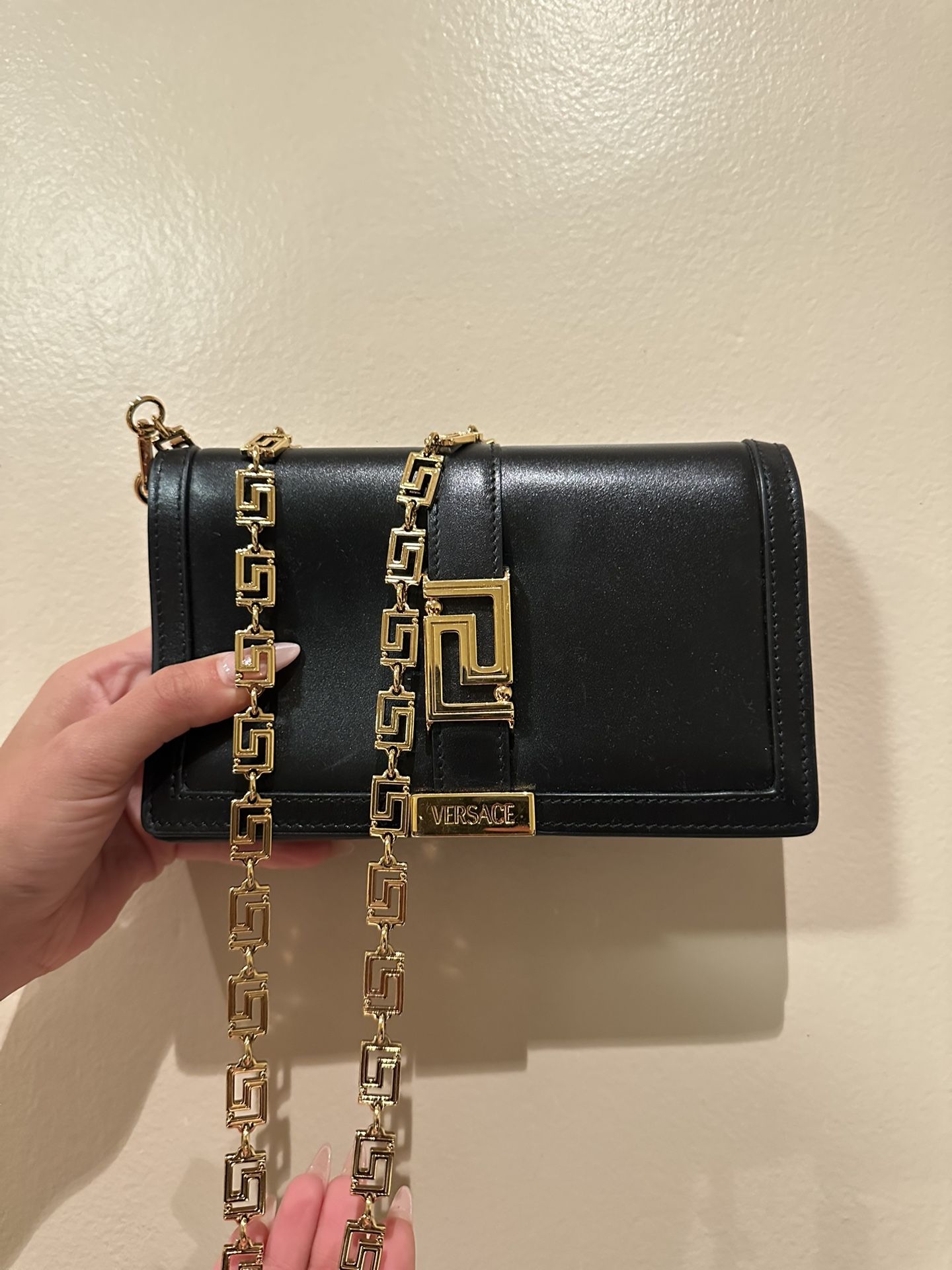 Versace Goddess Greca Mini Bag