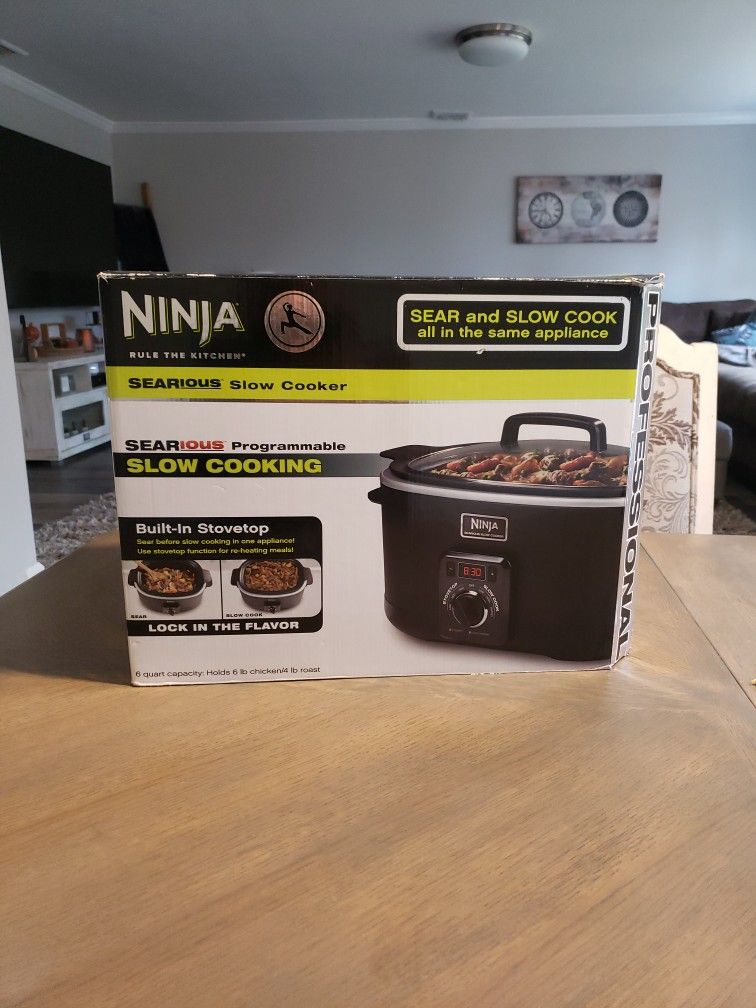 Ninja SEARious Slow Cooker - Brand New