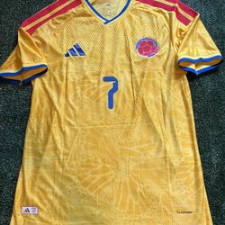 Colombia World Cup Jersey • Luis Diaz Size M