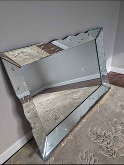 Large Antique Mirror