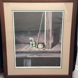 Beautiful framed art print “Supper’s A Comin’” by Tom Butler