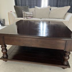 Large Brown coffee Table