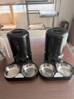 PETLIBRO Dual Bowl Granary Feeder (2x for $40)