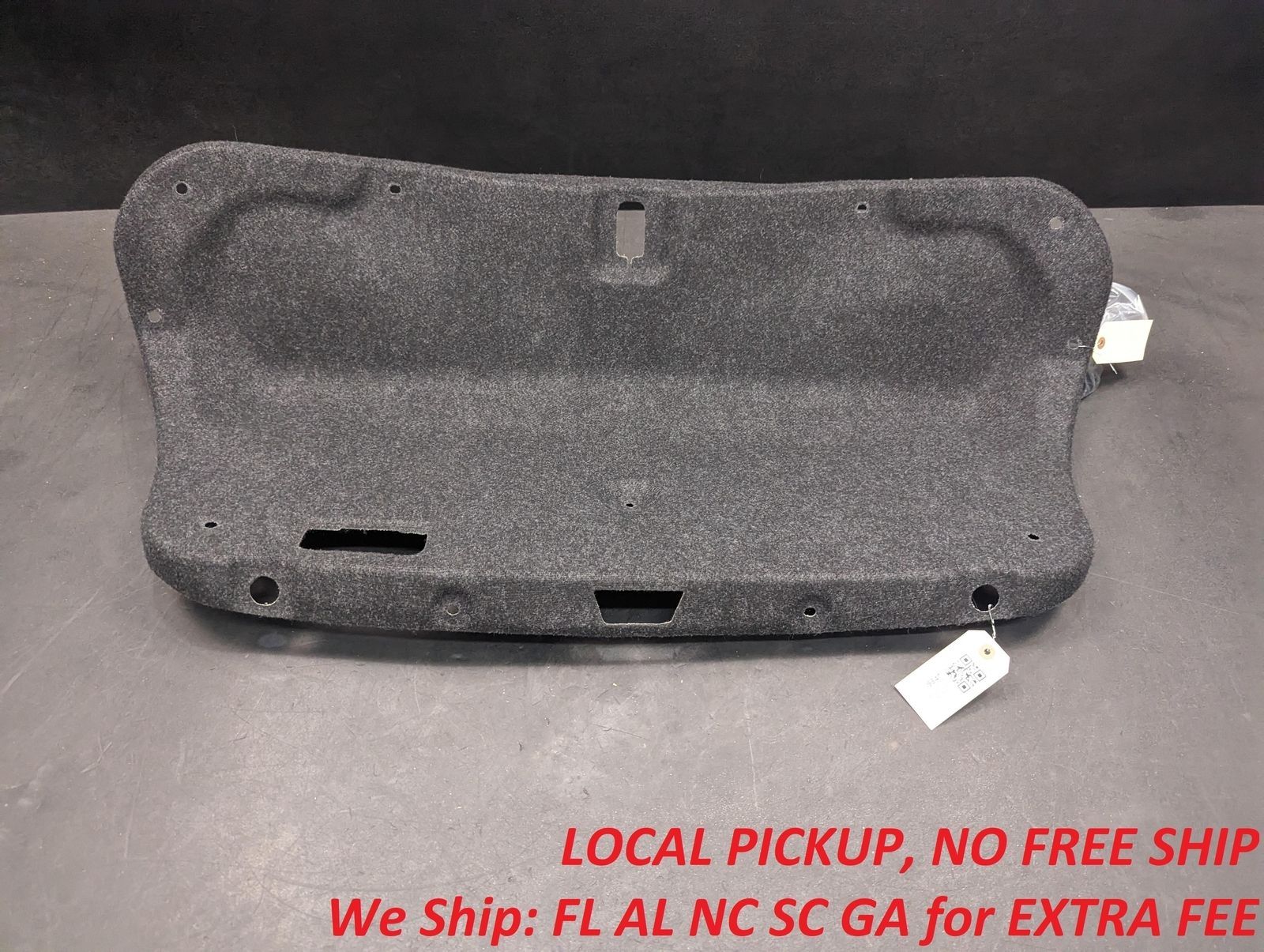 Rear Trunk Deck Lid Trim Panel 2019 Infiniti Q50 84966-4GA0A 2014 2015 - 2022 (I9847)