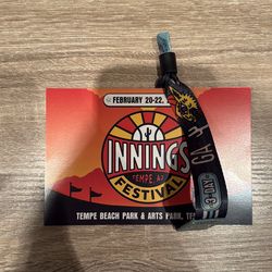 3 DAY GA INNINGS FEST