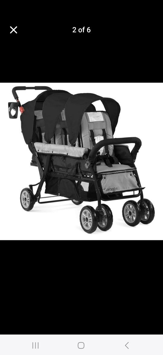 gaggle compass trio triple stroller