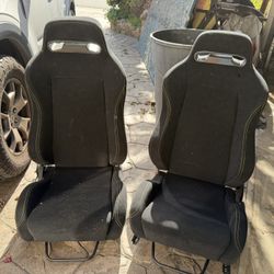 Bucket Seats W/ Adapter And Mount 