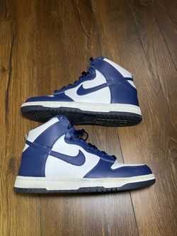 Nike Dunk High Midnight Navy White Sneakers Men’s Size 7