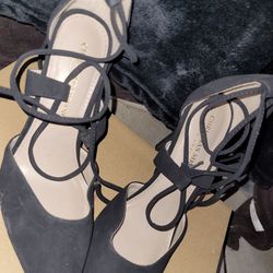 Black Christian Siriano heels