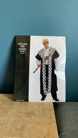 HALLOWEEN KING ADULT SIZE ROBE COSTUME