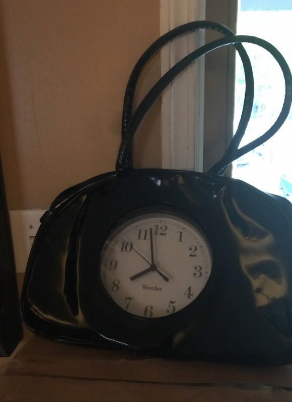 Authentic French clock bag from France