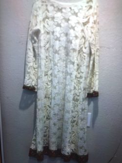 Lace piece dress