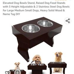 Elevated Dog Bowl Stand