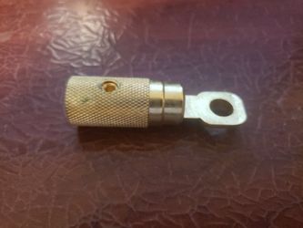 4 Gauge Gold Power Wire Battery Connector