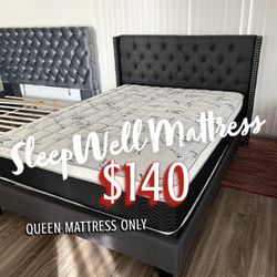 New Queen Mattress Only $140