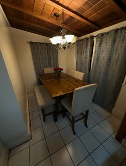 Wooden Table (High Chair, Dining, Bench)