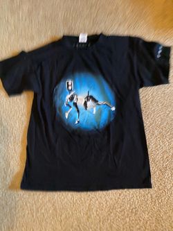 Men’s size medium collectible Recore Mack blue 2016 X Box promo shirt