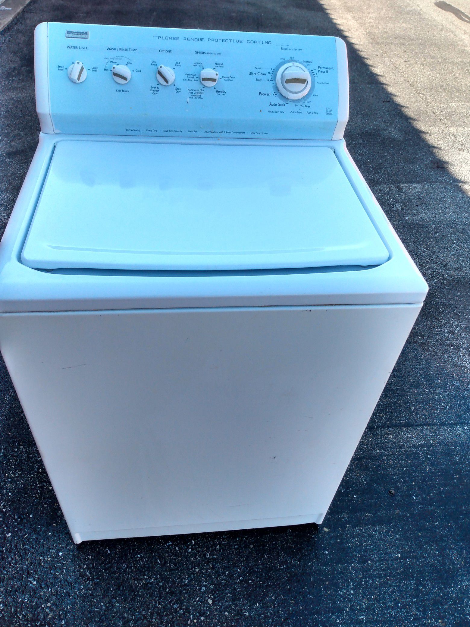 Kenmore elite heavy duty top load washer works good large-capacity 90 day warranty free delivery {contact info removed}