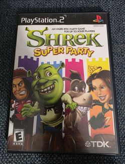 Playstation 2 Shrek Super Party Game