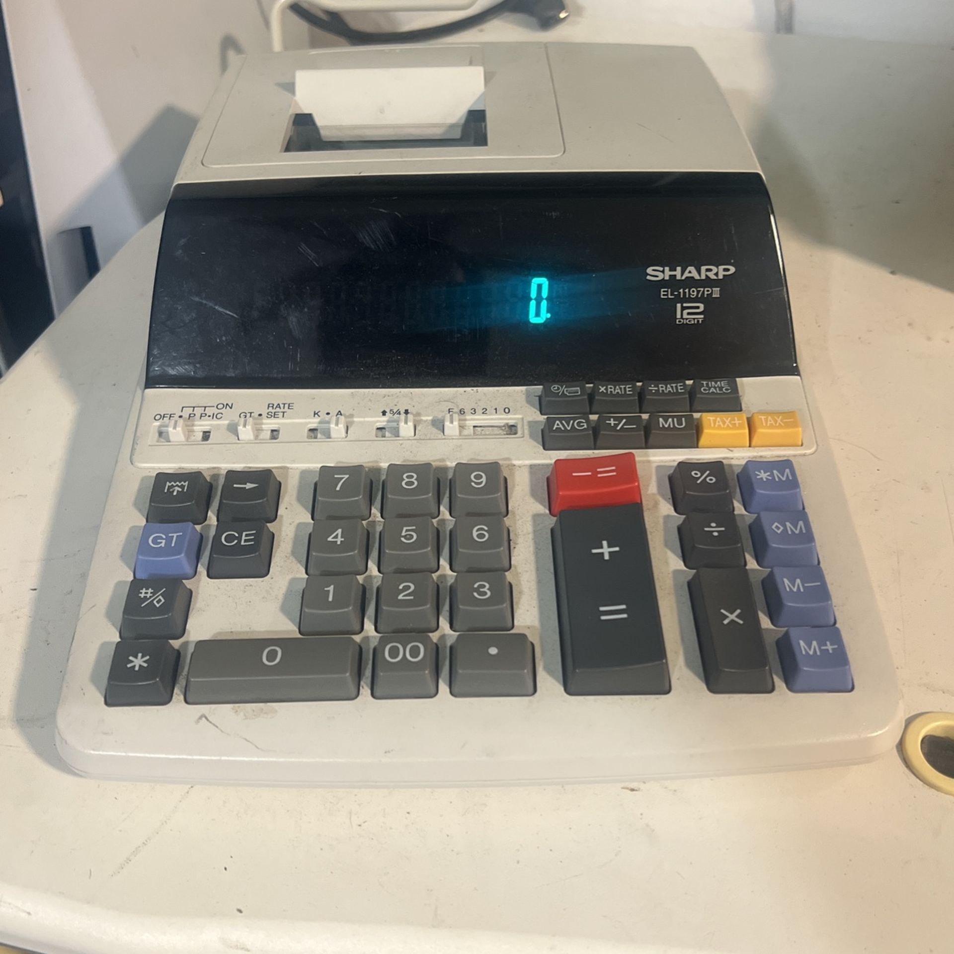Sharp El 1197 12digit Heavy