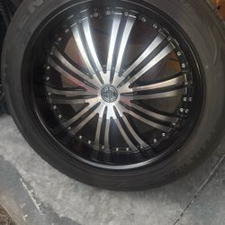 Tires 6 Lug Nuts 23555R20