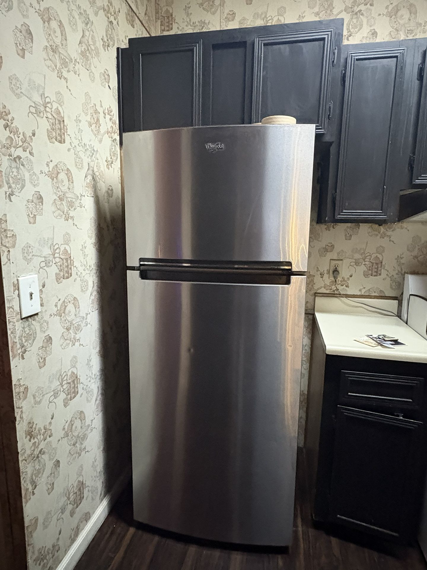 Whirlpool Silver Fridge