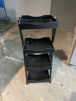 Black 4 Tier Stand