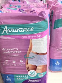 Adult underwear, unopened