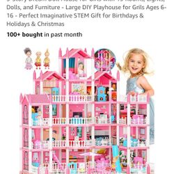 Luye New 19 Room dollhouse doll/furniture/nightlight