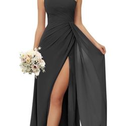 Black Size 14 Bridesmaid Dress