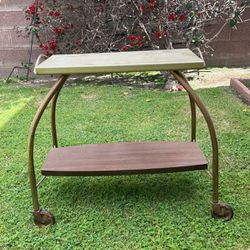 Mid Century MCM Plant Stand Small Shelving Unit