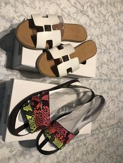 Brand new sandals