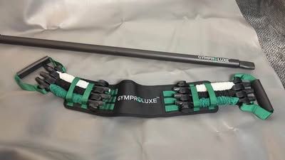 GymProLuxe Bar Band Set Portable Gym $150 Retail