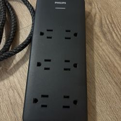 Philips 6-Outlets Extension Cord