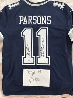Micah Parsons Signed Jersey