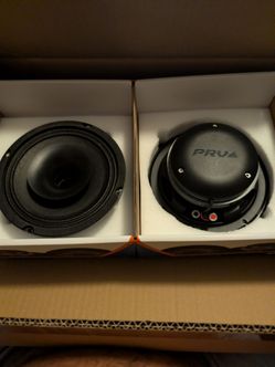 PRV 6.5 SPEAKERS WITH HORN / TWEETER