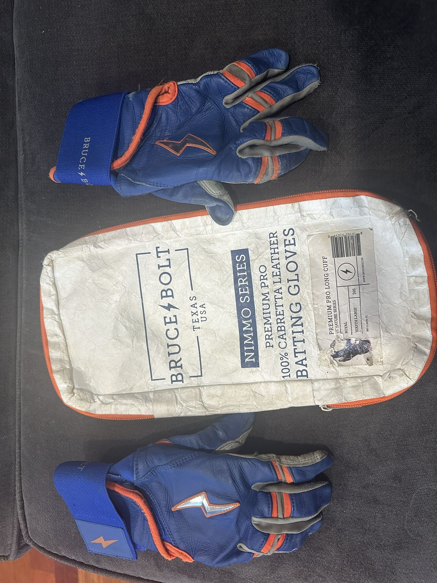 Bruce Bolt Batting Gloves