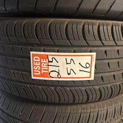 USED TIRE 215-55-16