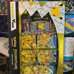 Pikachu V union 25th celebration box