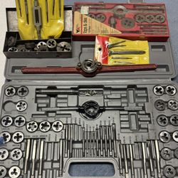 Tap and Die Sets, Extra Pieces, Multiple Sets