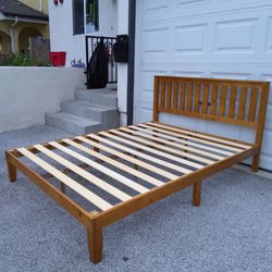 Queen bed frame