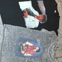 2 Micheal Jackson Tshirts