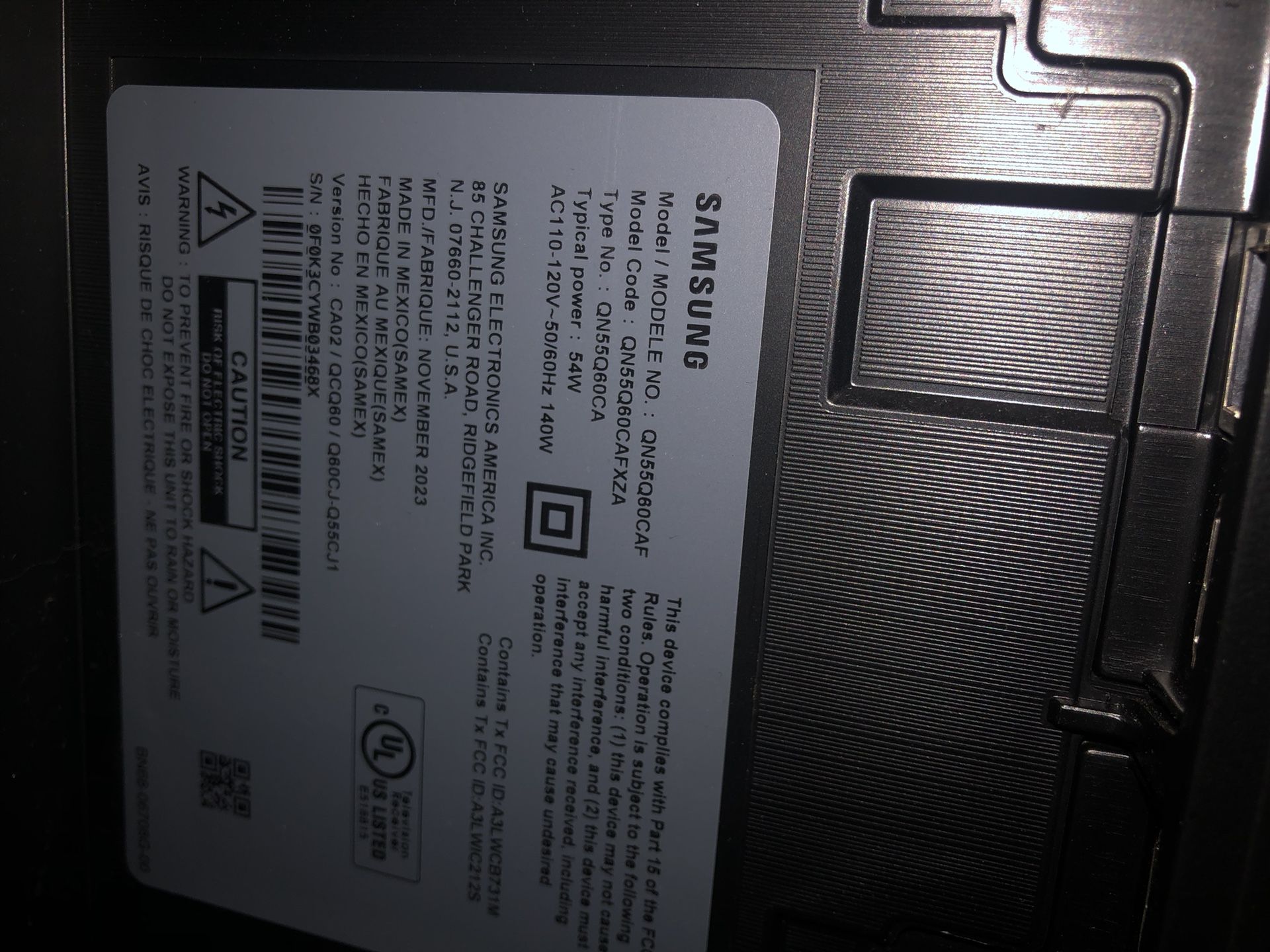 55 Inch Samsung Smart Tv